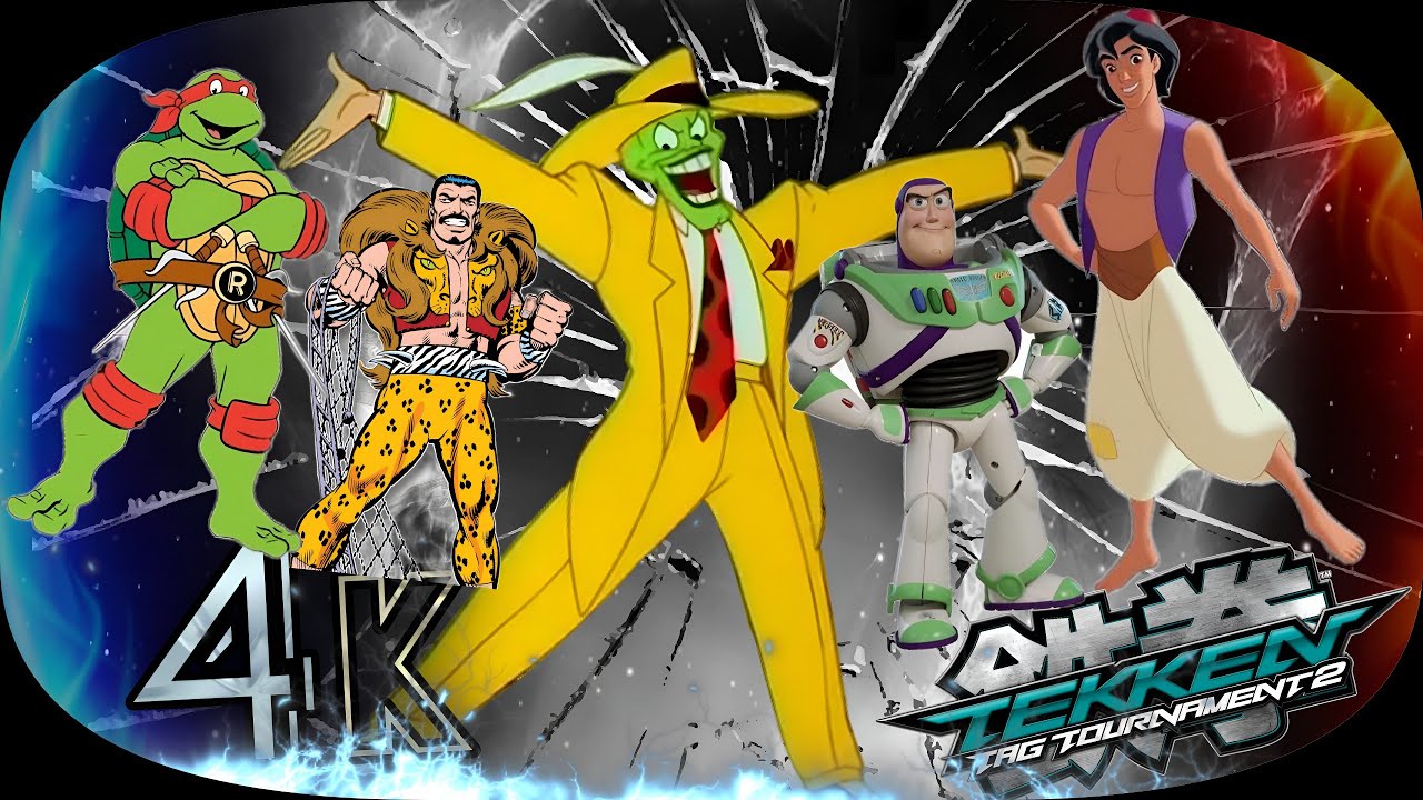 Retro Cartoon & Anime Cosplay Team Ultra hard UHD 4K 60 FPS 