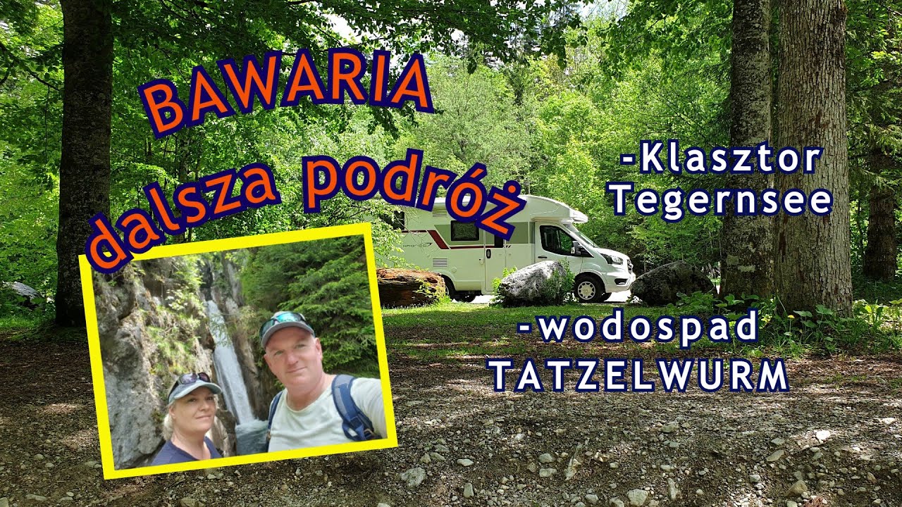 Kamperem - Wodospad Tatzelwurm , klasztor Tegernsee. #2