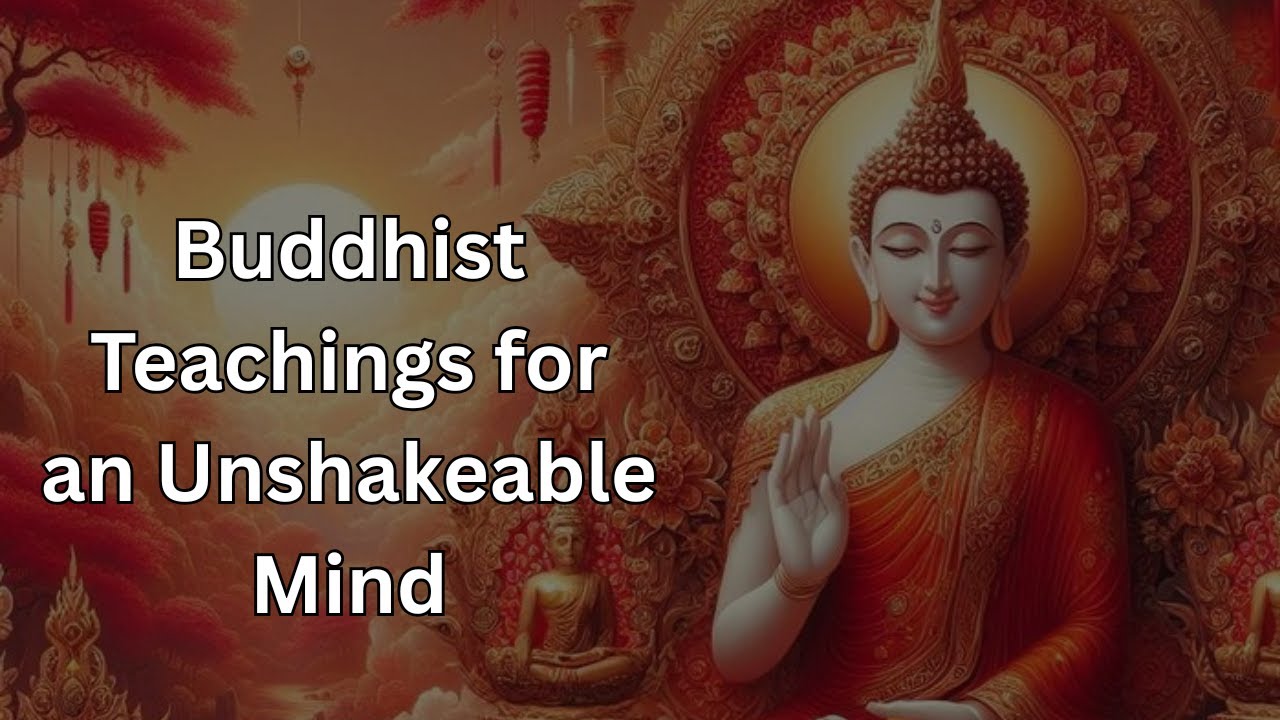 Buddhist Teachings for an Unshakeable Mind