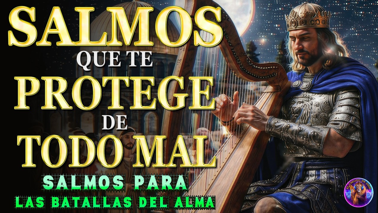SALMOS PARA GANAR LA BATALLA ESPIRITUAL | Salmos que David Cantaba Con Poder #salmos #músicahebrea