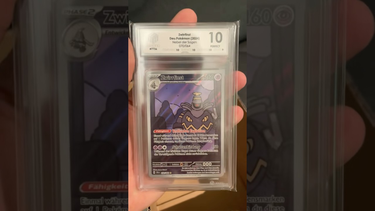 Grading Post von @M3Grading kam wieder zur&uuml;ck!! #foryou #pokemon #fr #forupage #Nebeldersagen