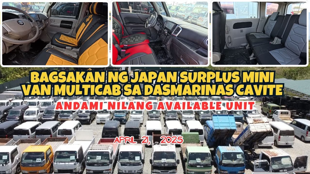 Bagsakan ng murang mga Suzuki, Nissan, Masda, Mitsubishi Every Wagon, Multicab at Trucks sa Cavite.