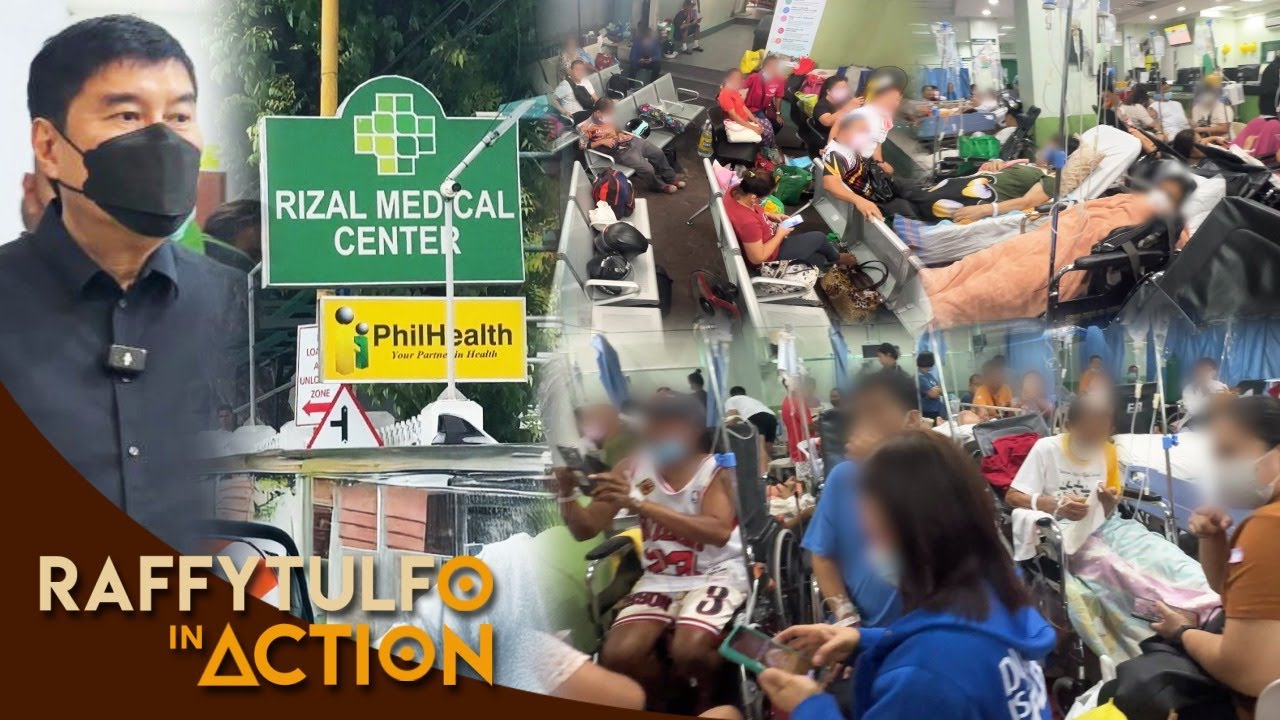 SEN. IDOL, NAG-INSPEKSYON SA RIZAL MEDICAL CENTER!