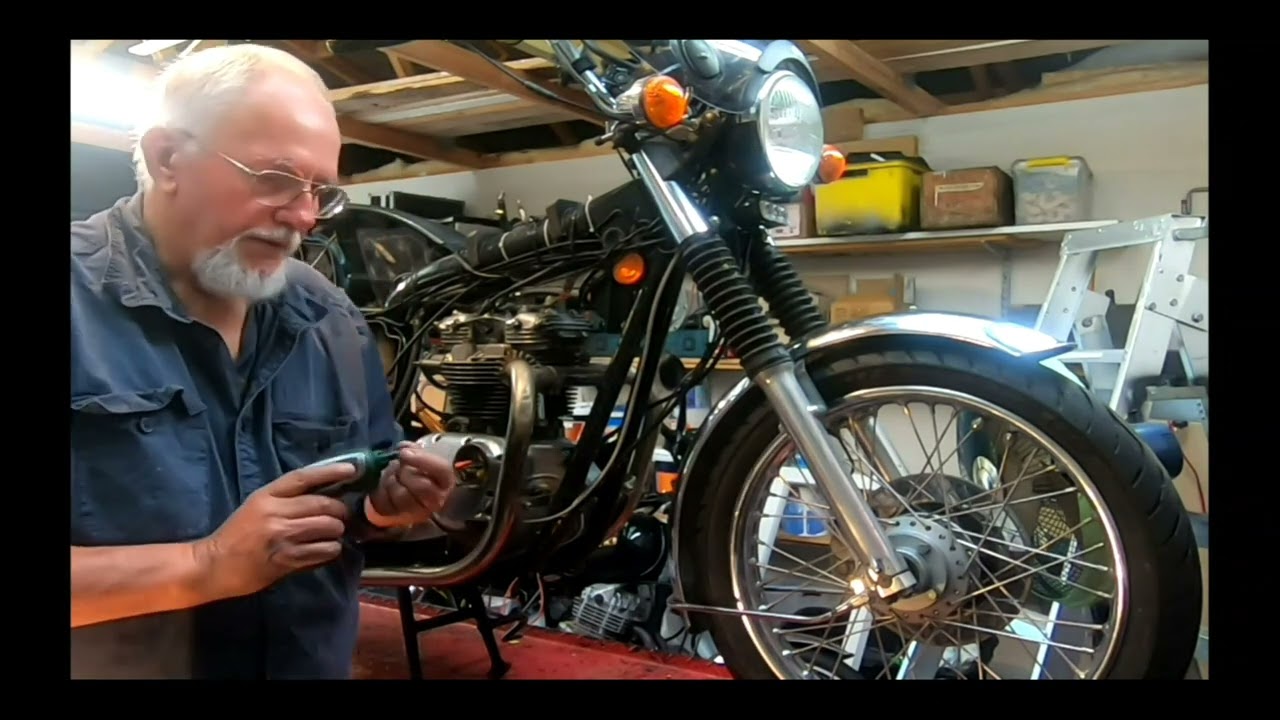 Electric Start P1 Meriden ES for T140v Part 1