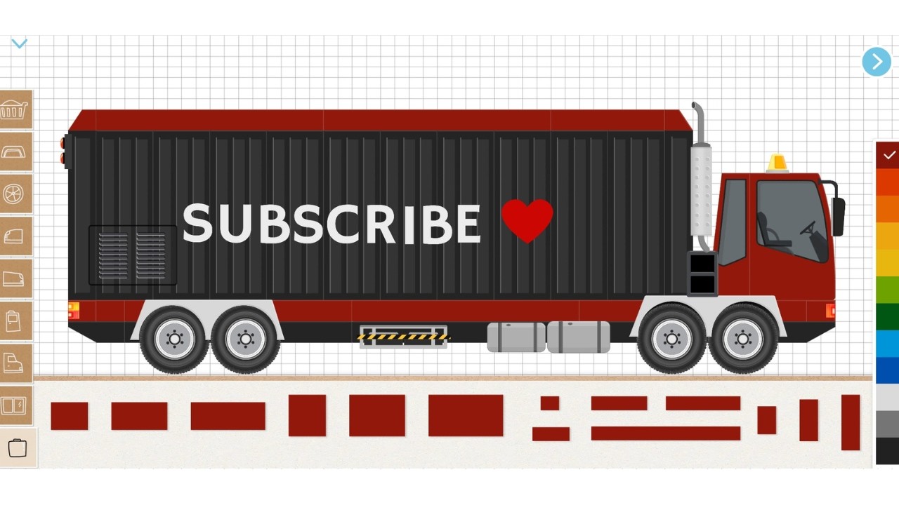 Building a Powerful Container Truck In Labo Construction Truck