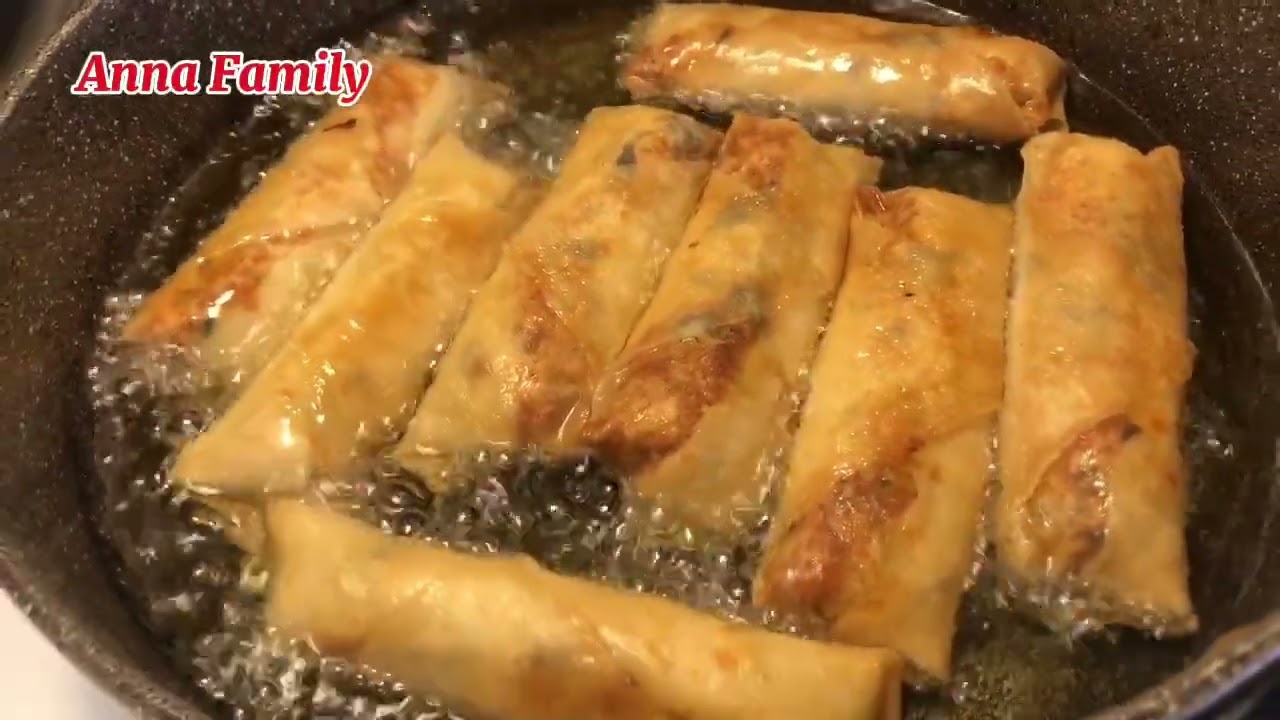 🇨🇦 Приготовление спринг-роллов 😋