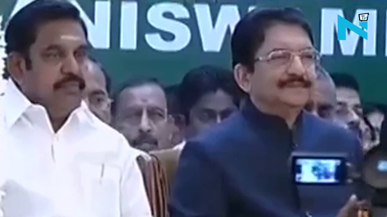 Edappadi K Palanaisamy sworn-in as Tamil Nadu CM