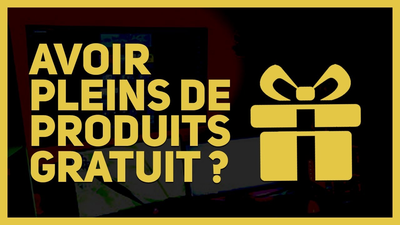 2 SITES POUR AVOIR DES PRODUITS GRATUITEMENT !