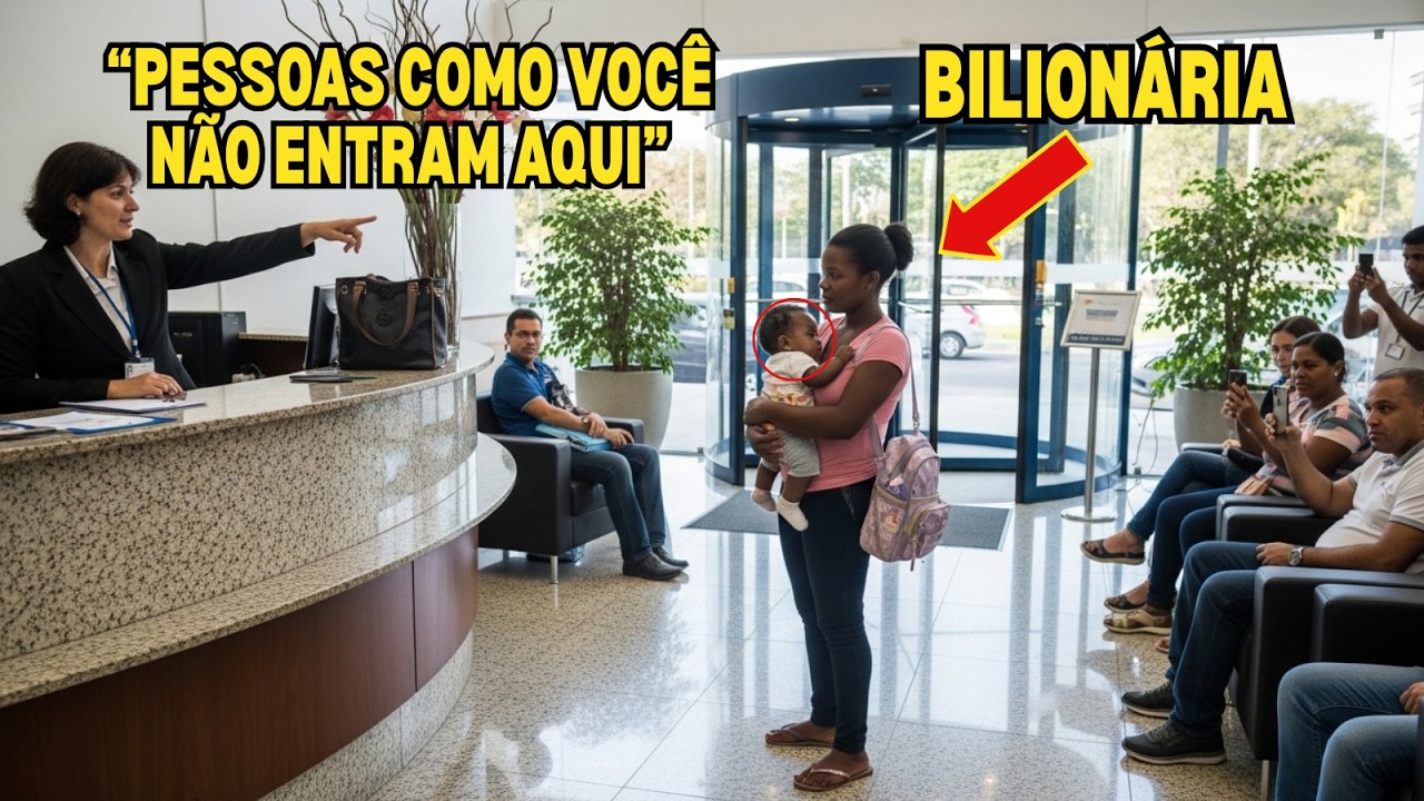 Gerente de Banco Expulsa Mãe Negra e Seu Bebê — Minutos Depois Ela Volta e Compra o Banco
