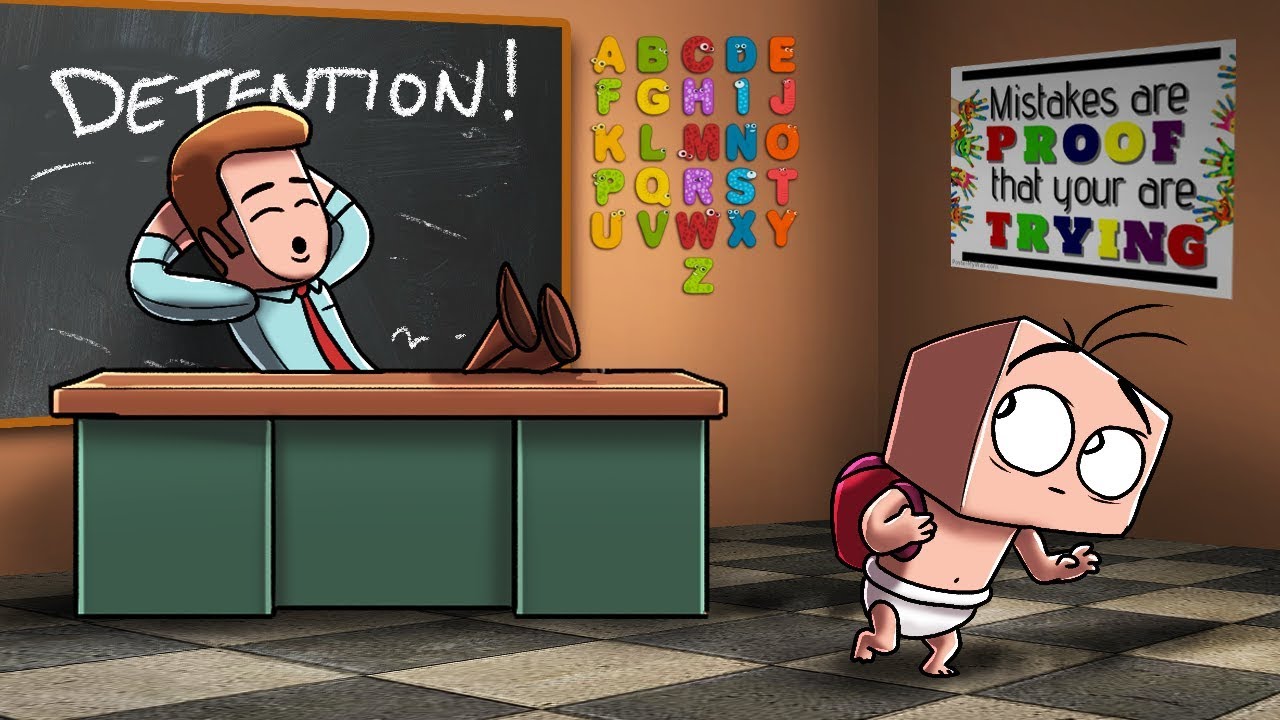 Minecraft | WHO'S YOUR DADDY? Last Day of DETENTION! (Baby Escapes)