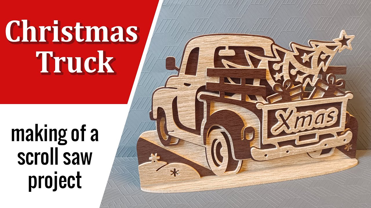 Christmas is coming - making of a scroll saw project 