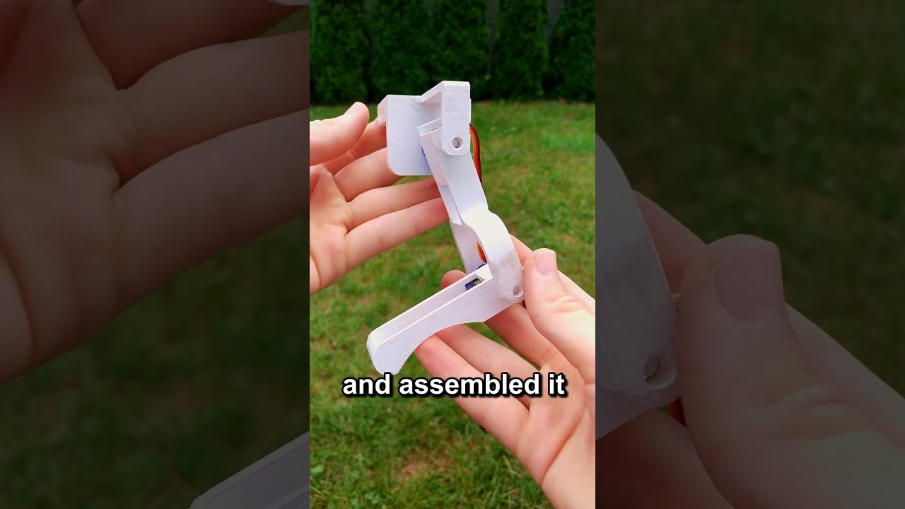 Building a 4-Legged Robot-Dog from Scratch - Part 1 #robot #robotics  #RobotDog #3dprinting