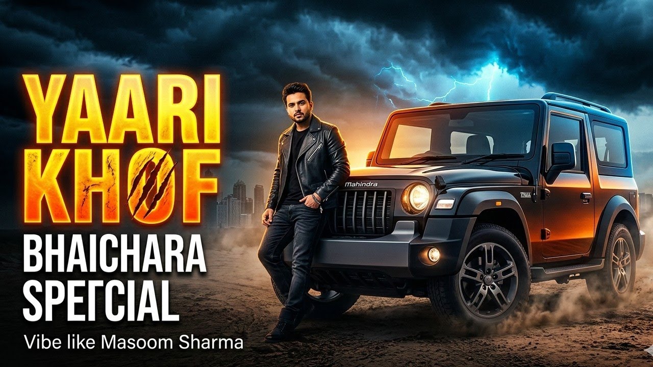 Yaari Ka Khof | Masoom Sharma Vibe | Lofer Style Bhai chara Special Song | 2026