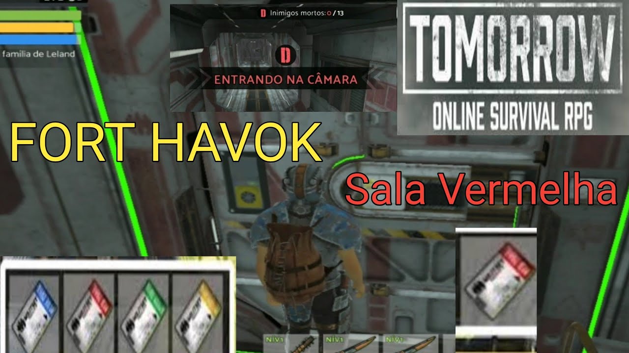 Tomorrow gameplay Invadindo Fort havok parte 2 sala vermelha 