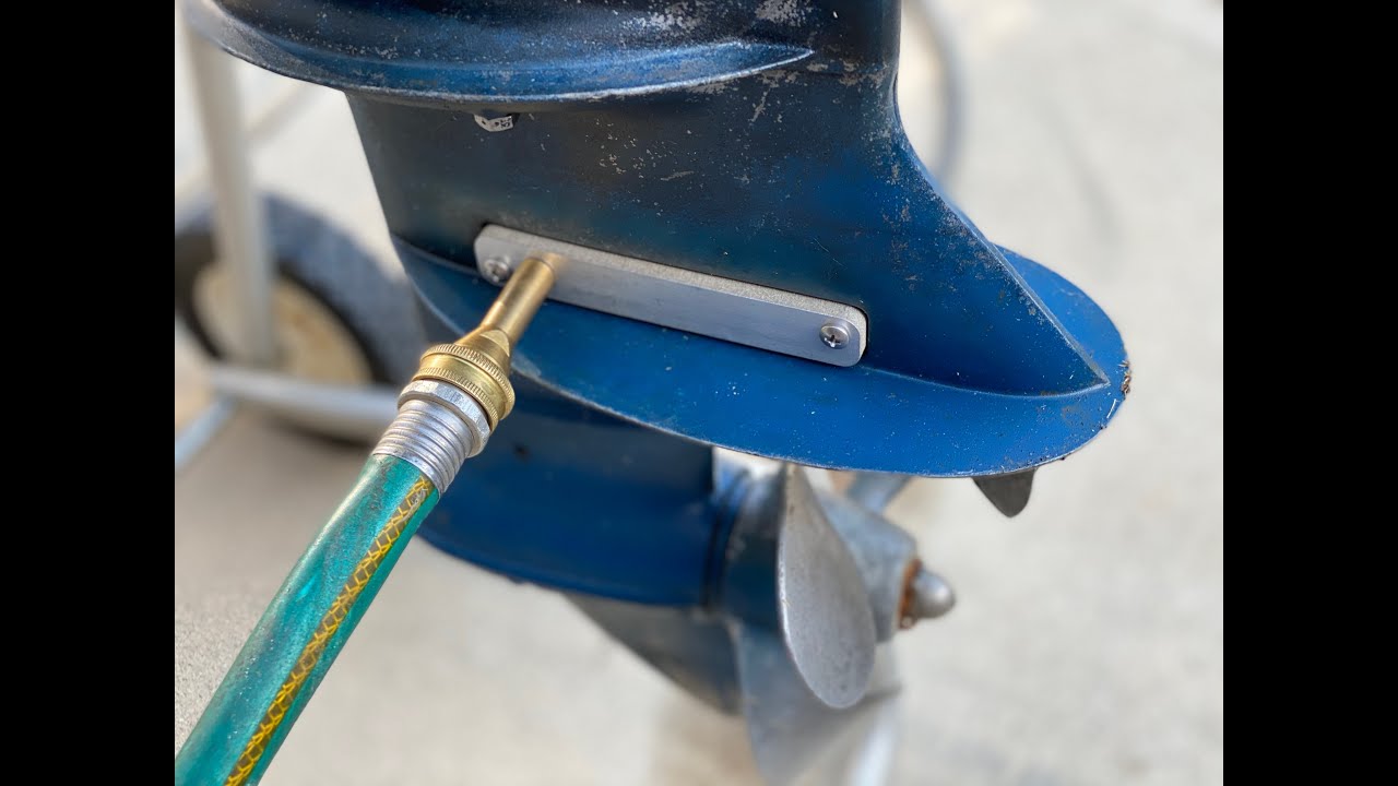 5.5 Hp to 40 Hp Johnson Evinrude Outboard Motor Garden Hose Flush Adapter Kits