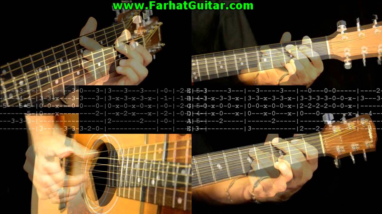 Como tocar More Than Words - Extreme Guitar Cover 8/8 www.FarhatGuitar.com