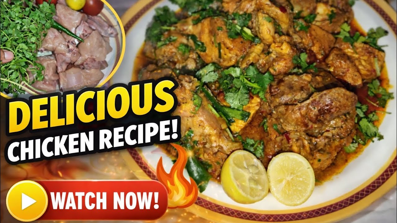 Spicy & Juicy Chicken Karahi Recipe | Step by Step Guide