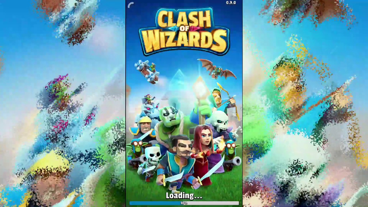 Clash of Wizards: Battle Royale (Unreleased) Tutorial and First battle
