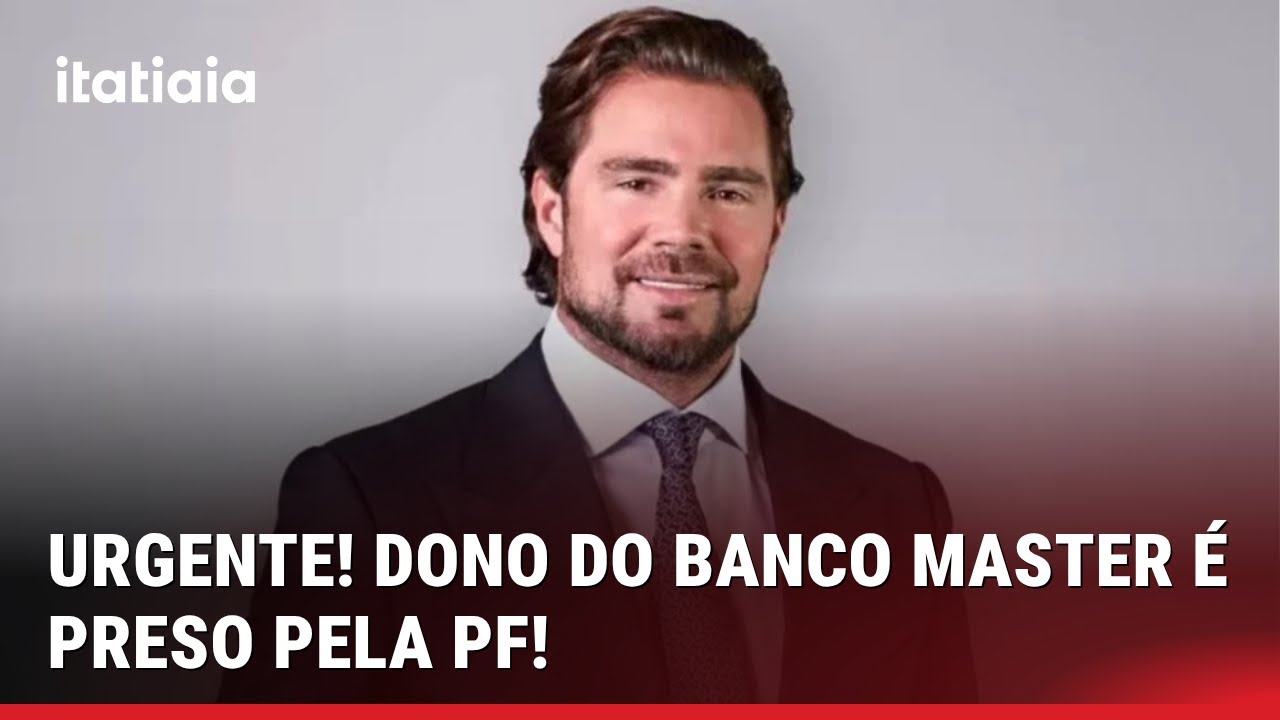 URGENTE! DANIEL VORCARO, DONO DO BANCO MASTER, &Eacute; PRESO PELA POL&Iacute;CIA FEDERAL