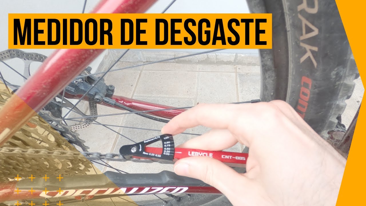 Medidor de desgaste para corrente e outros testes.