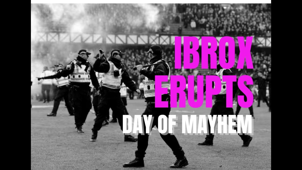 Ibrox Erupts Pitch Invasion After Celtic Knock Rangers Out Of Cup - #rangers #celtic #oldfirm