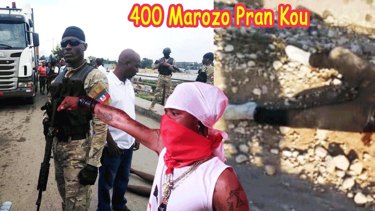Lapolis Touye 2em Ch&egrave;f Gang 400Marozo A Ki Rele Gaspiye, lanm&ograve;100Jou pran Kou, Li Pral Vanje