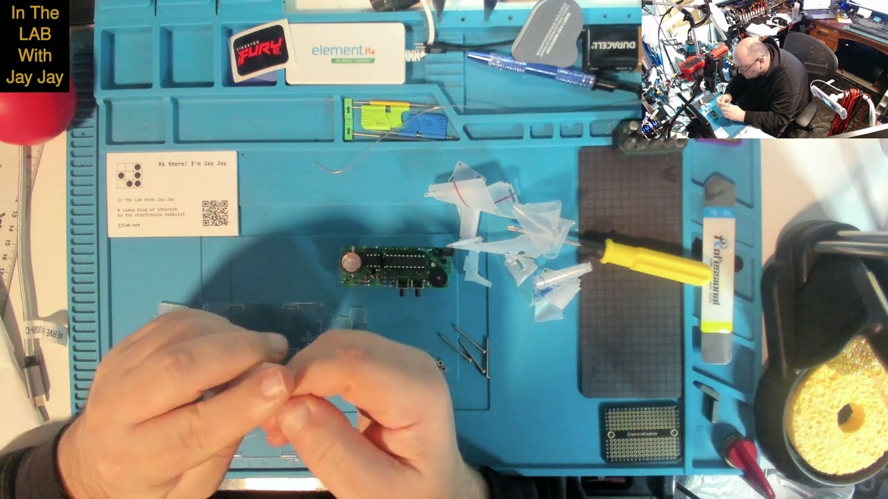 Extra Content #19: Removing Protective Layer Off Acrylic On TJ-56-428 Digital Clock | In The Lab