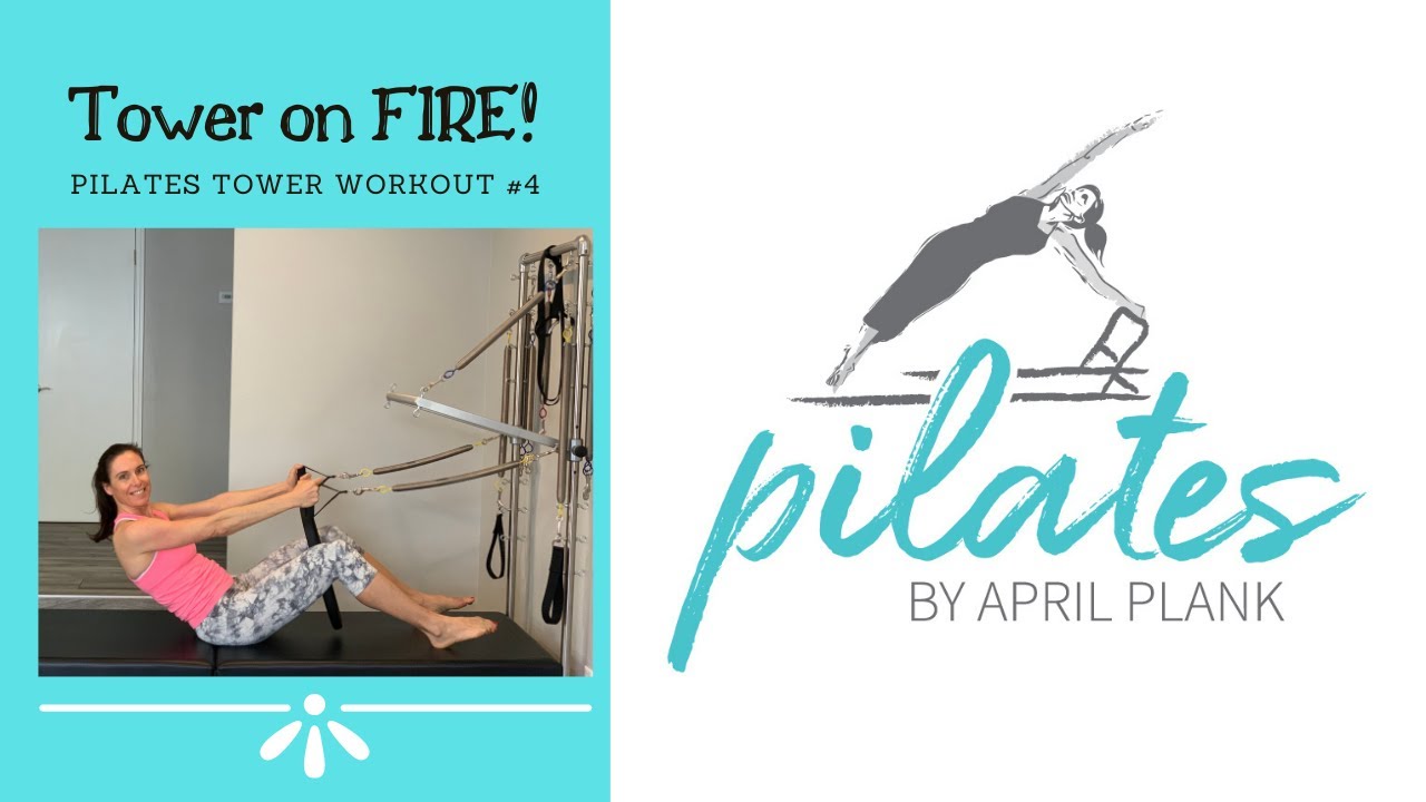 Tower On Fire! - Pilates Tower Workout #4 (Props Needed - Magic Circle)