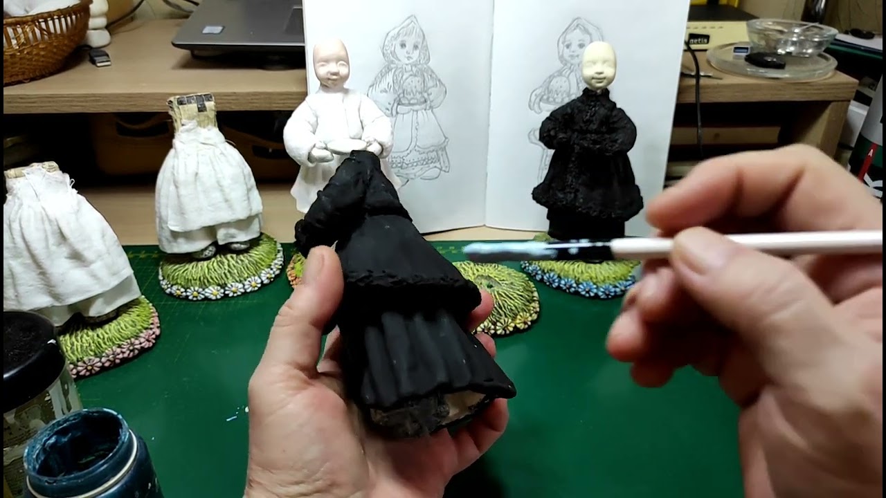 ☺️ ДЕВОЧКА КРАСАВИЦА. Урок номер 8. Тонировка одежды.