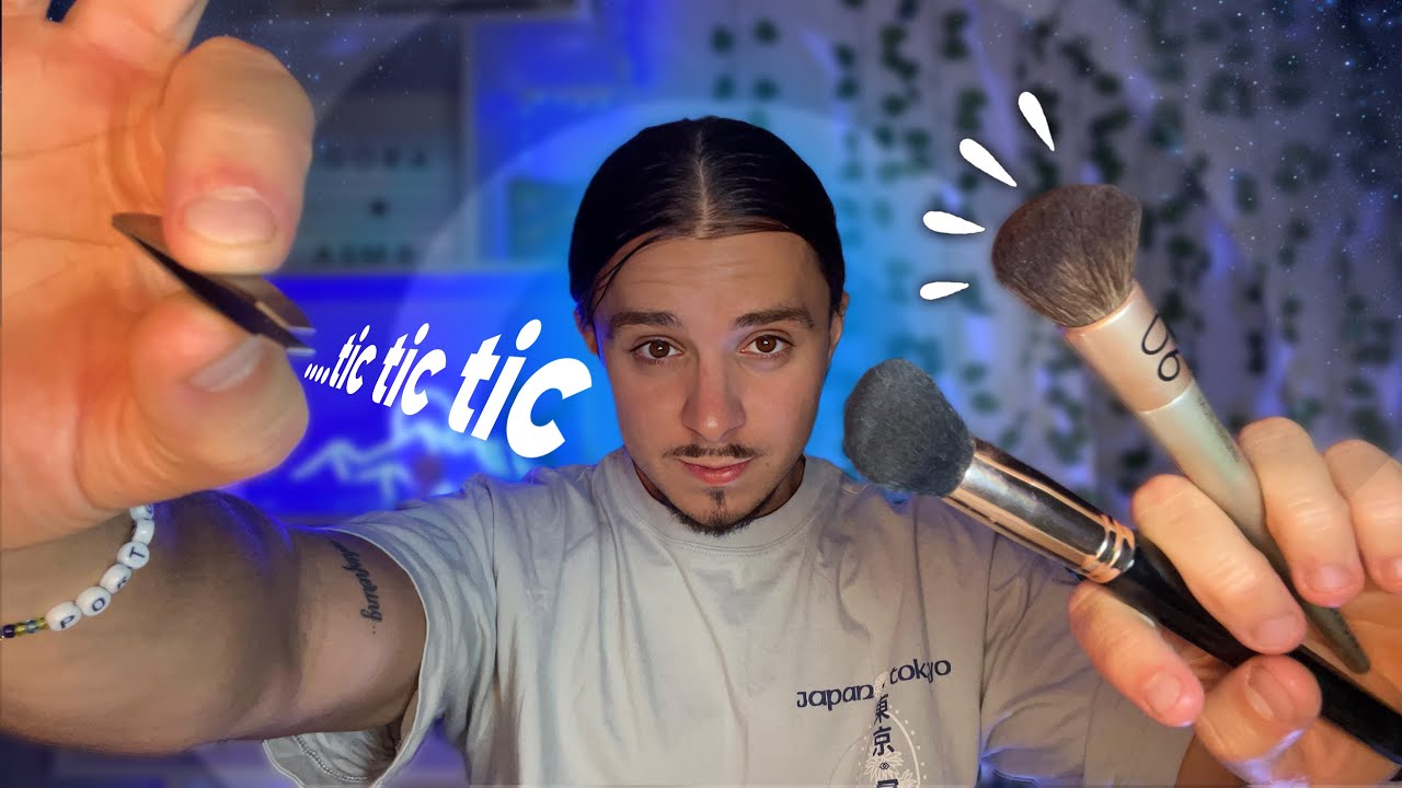 [ASMR] Attention personnelle, soin du visage ( fond sonore TRÈS apaisant 🌳💤)