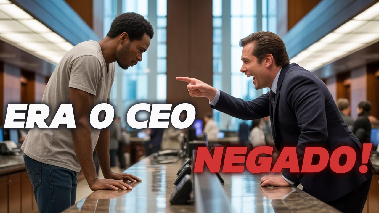 Homem Negro é Humilhado em Banco, Minutos Depois Revela que é o CEO e Demite o Gerente