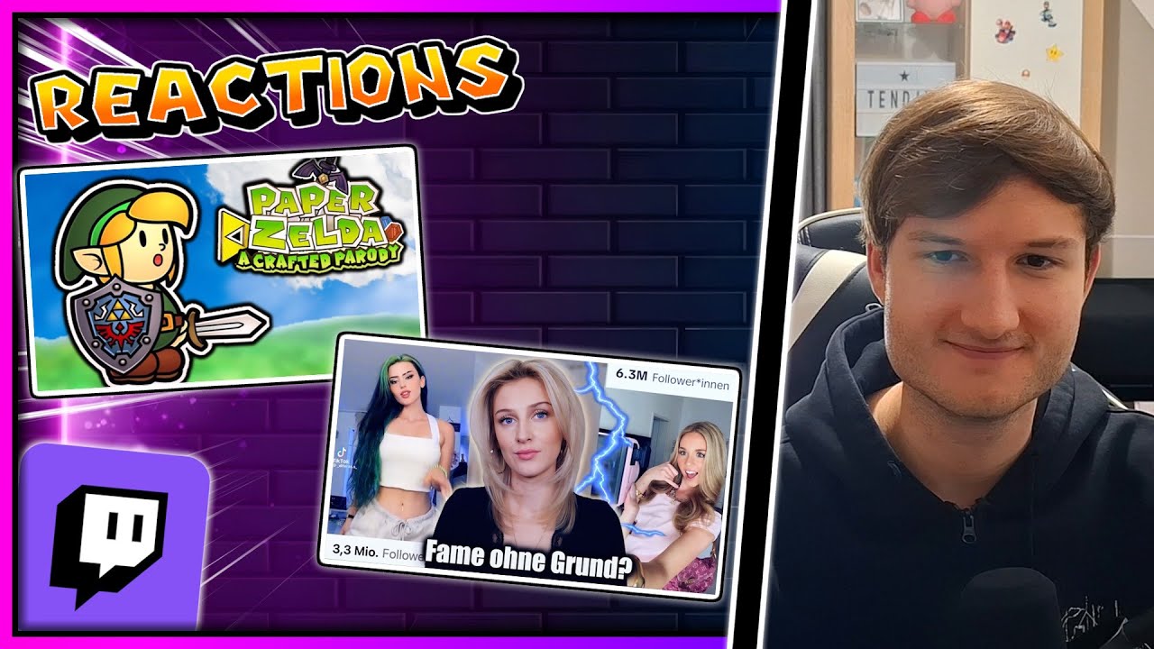 🟣 Tendivo reagiert auf Paper Zelda Konzept, Domtendo Kritik, Influencer ohne Inhalt und mehr!