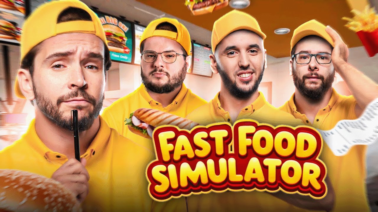 LA GUERRE ENTRE COLLEGUES ! (Fast Food Simulator avec Xari,Jiji & LowAn)