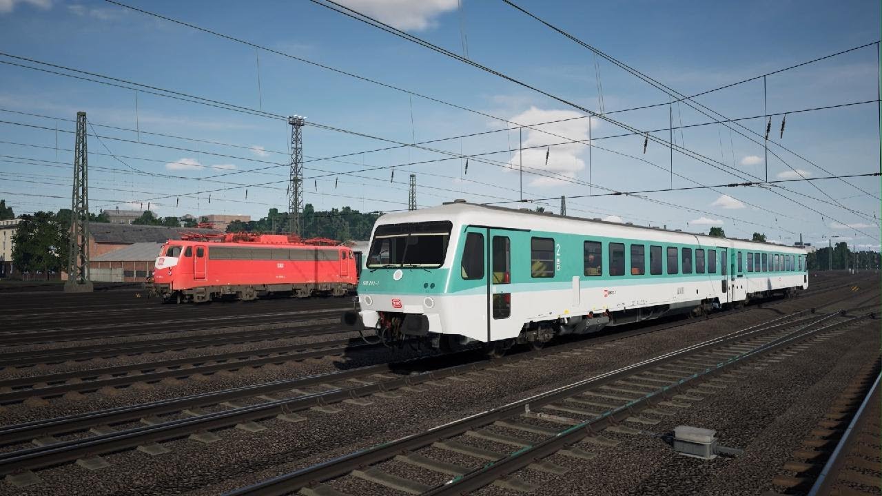 Train Sim World 6 DB BR 628 Linke Rheinstrecke PS5 Gameplay