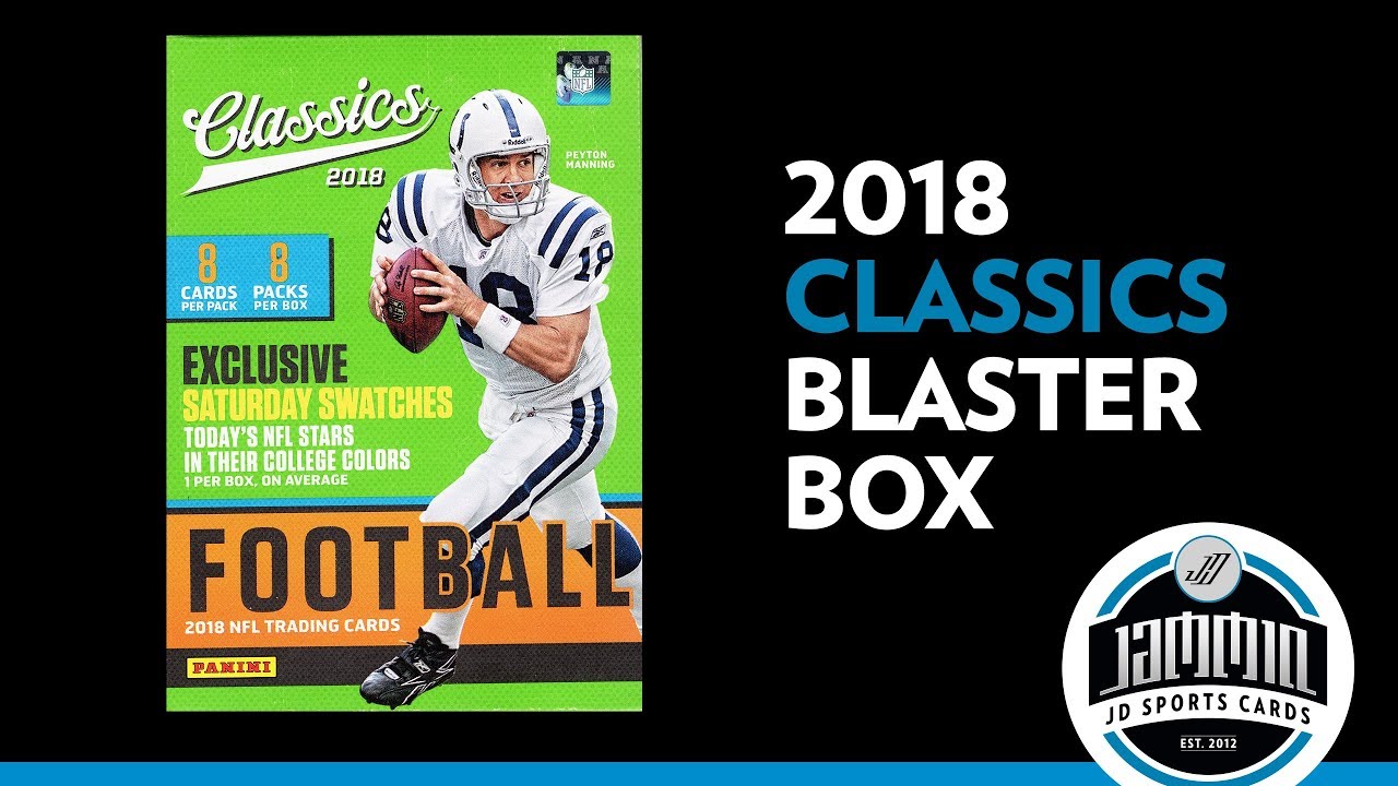 2018 Panini Classics Football Blaster Box Break