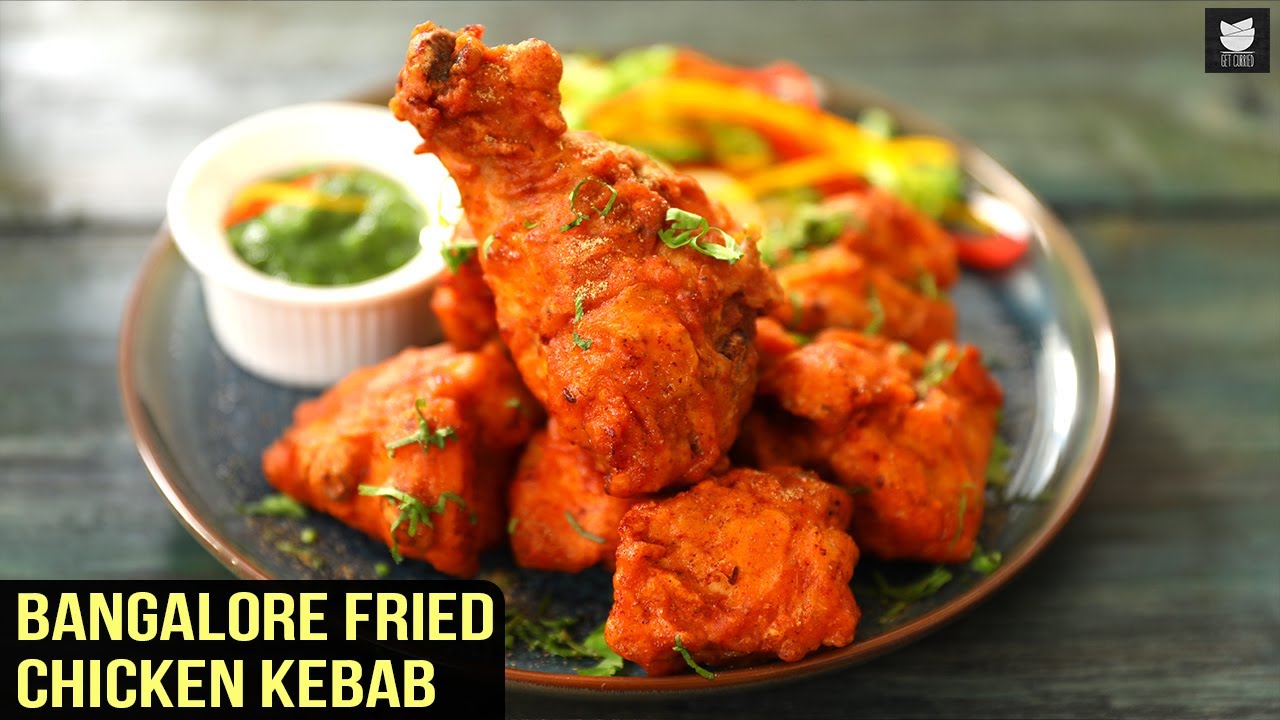 Bangalore Fried Chicken Kebab | Bangalore Style Fried Chicken | Chicken Kebab Recipe By Prateek