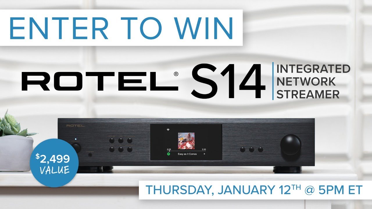 Rotel S14 Integrated Network Streamer Giveaway