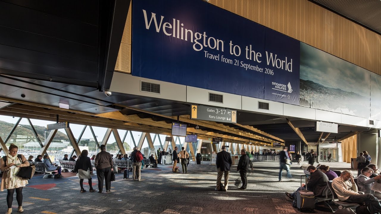 Wellington Airport opens domestic terminal development