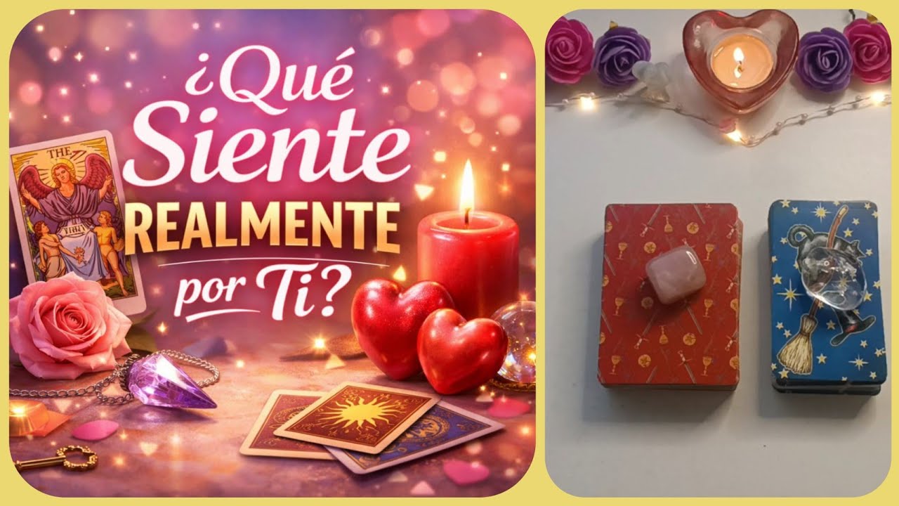 🔮💖&iquest;Qu&eacute; Siente Realmente? La lectura que revela TODO | Tarot Interactivo de Amor