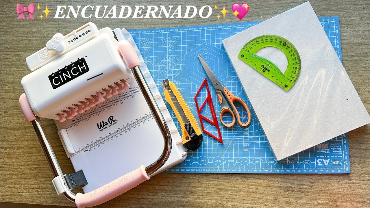 ENCUADERNACIÓN | agenda de notas✨