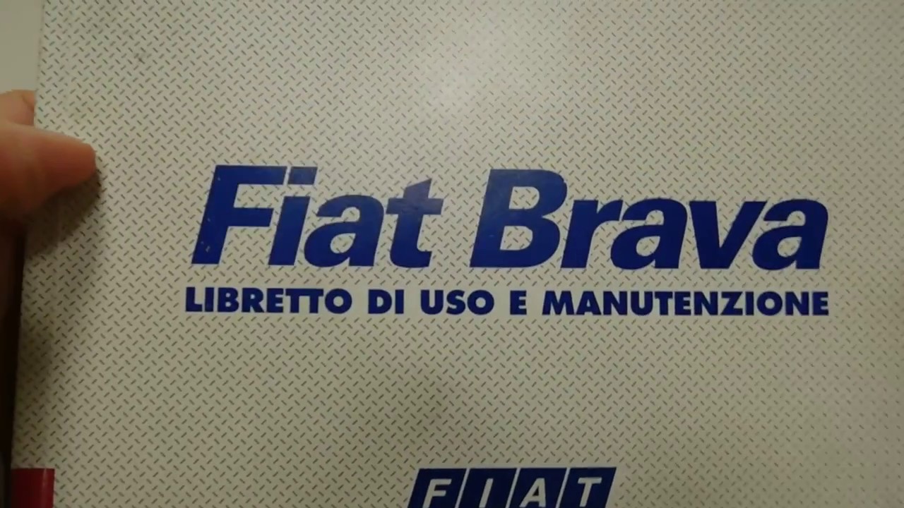 Manuale d'uso Fiat Brava 1999