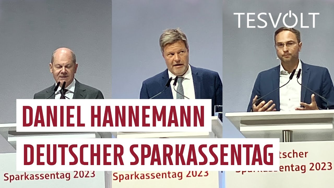 Impulsvortrag Daniel Hannemann - Deutscher Sparkassentag 2023 | TESVOLT