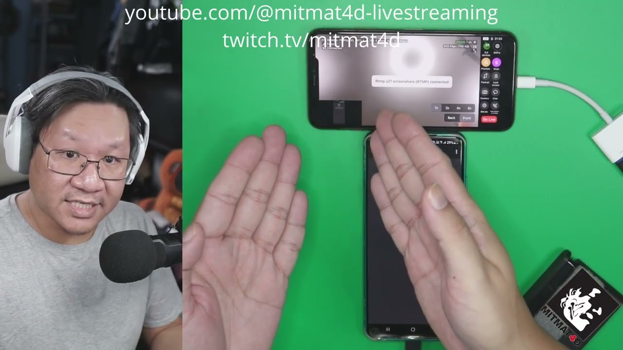 Tech Vid - SOFTWARE - MOBLIN - Dual Phone setup for IRL Pokemon GO Streaming.