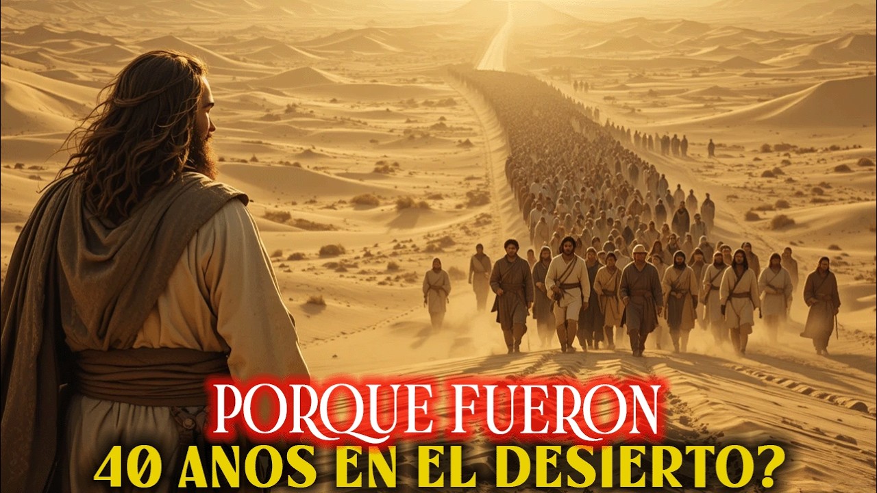 ¿POR QUÉ DIOS HIZO VAGAR A ISRAEL 40 AÑOS POR EL DESIERTO? Conoce la Impactante Respuesta