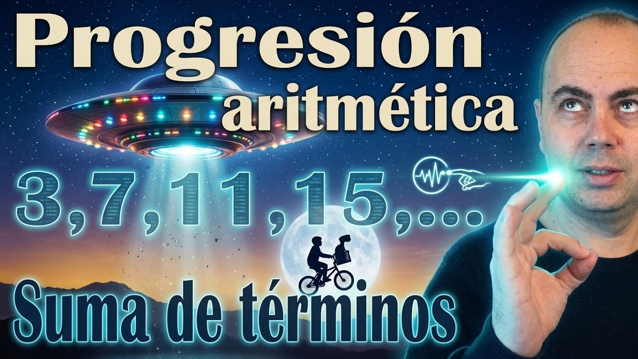 CÁLCULO de términos 📐 PROGRESIÓN aritmética