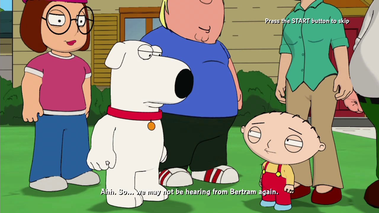 Family Guy Back to the Multiverse walkthrough - Level 10: There's no place like home + Ending