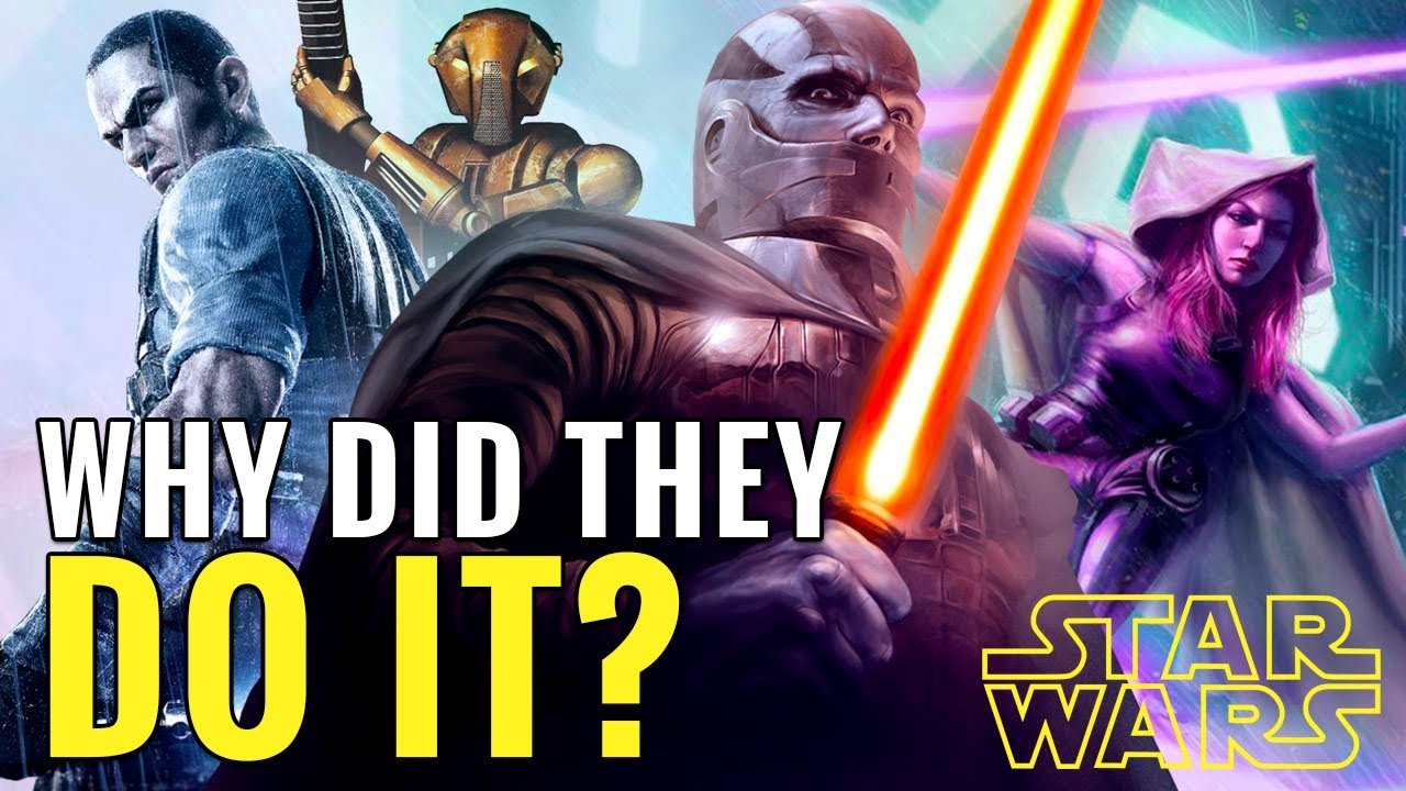 Why Did Disney Erase the Star Wars Expanded Universe? | Star Wars Explained