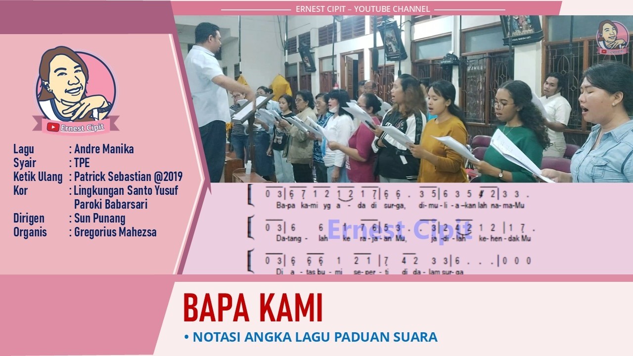 Bapa Kami Andre Manika | Lingkungan Santo Yusuf