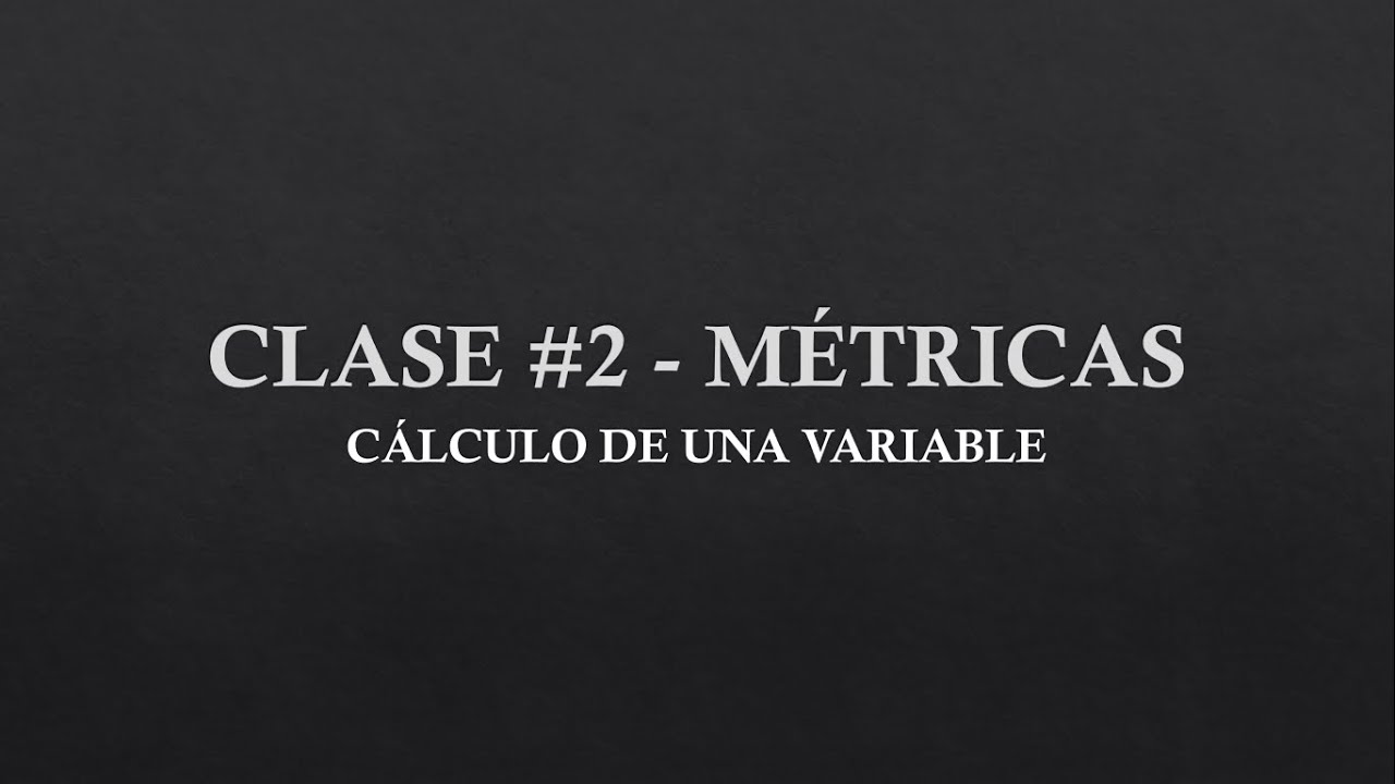 Clase #2 - Ejercicios de Métricas