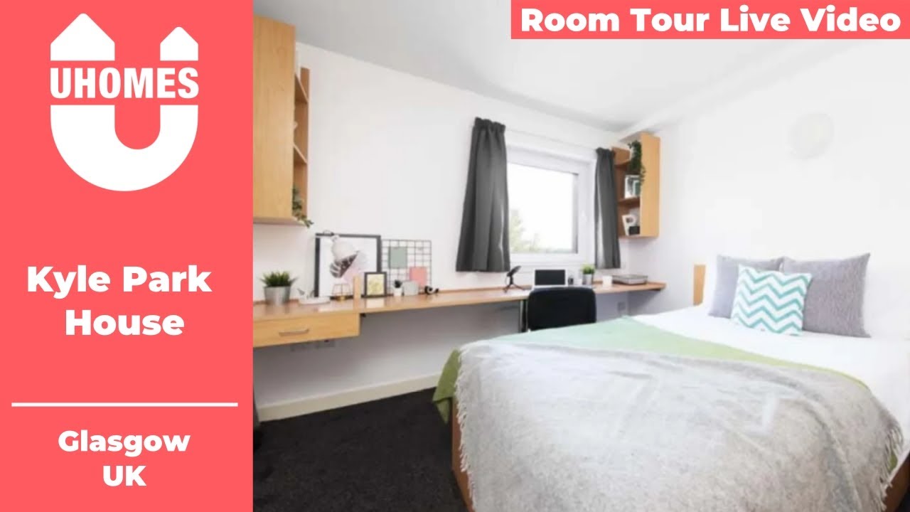 The Cheap Student Accommodation In Glasgow - Kyle Park House [Room Tour]